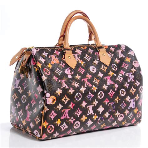 louis vuitton watercolor speedy 35.